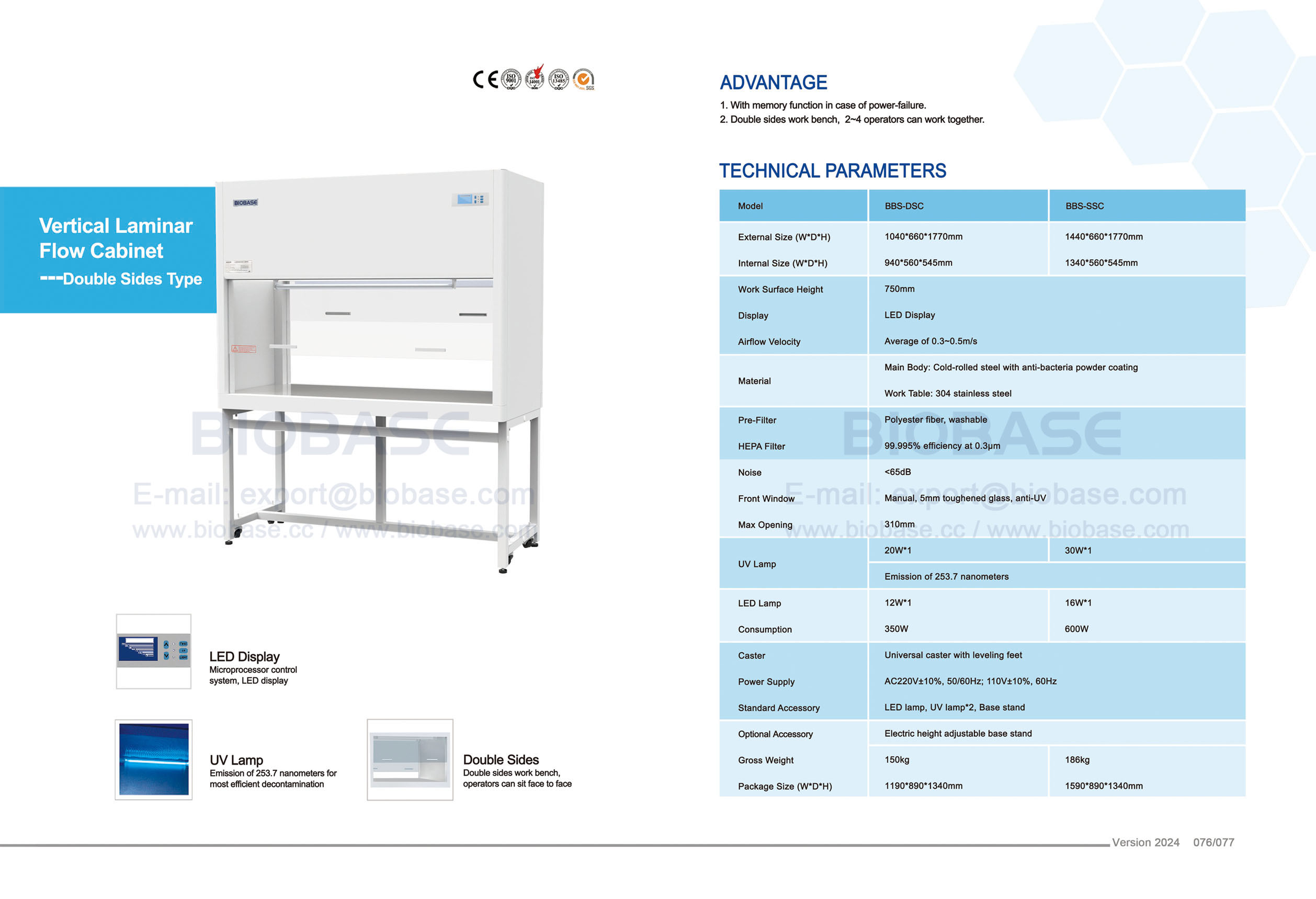 Gabinete de flujo laminar vertical 76-77--BBS-DSC