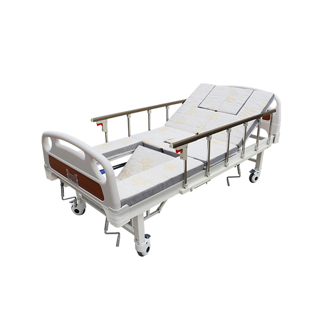 Manual girando la cama del hospital MF401S MF402S