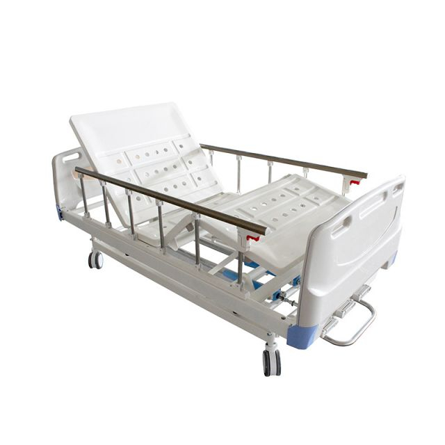 Punchando la cama de hospital de tres cañas MF303S