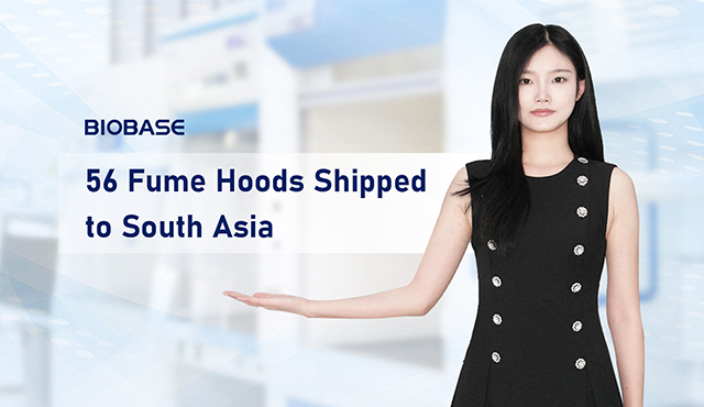 ¡56 Biobase Fume Hoods se dirigen al sur de Asia!