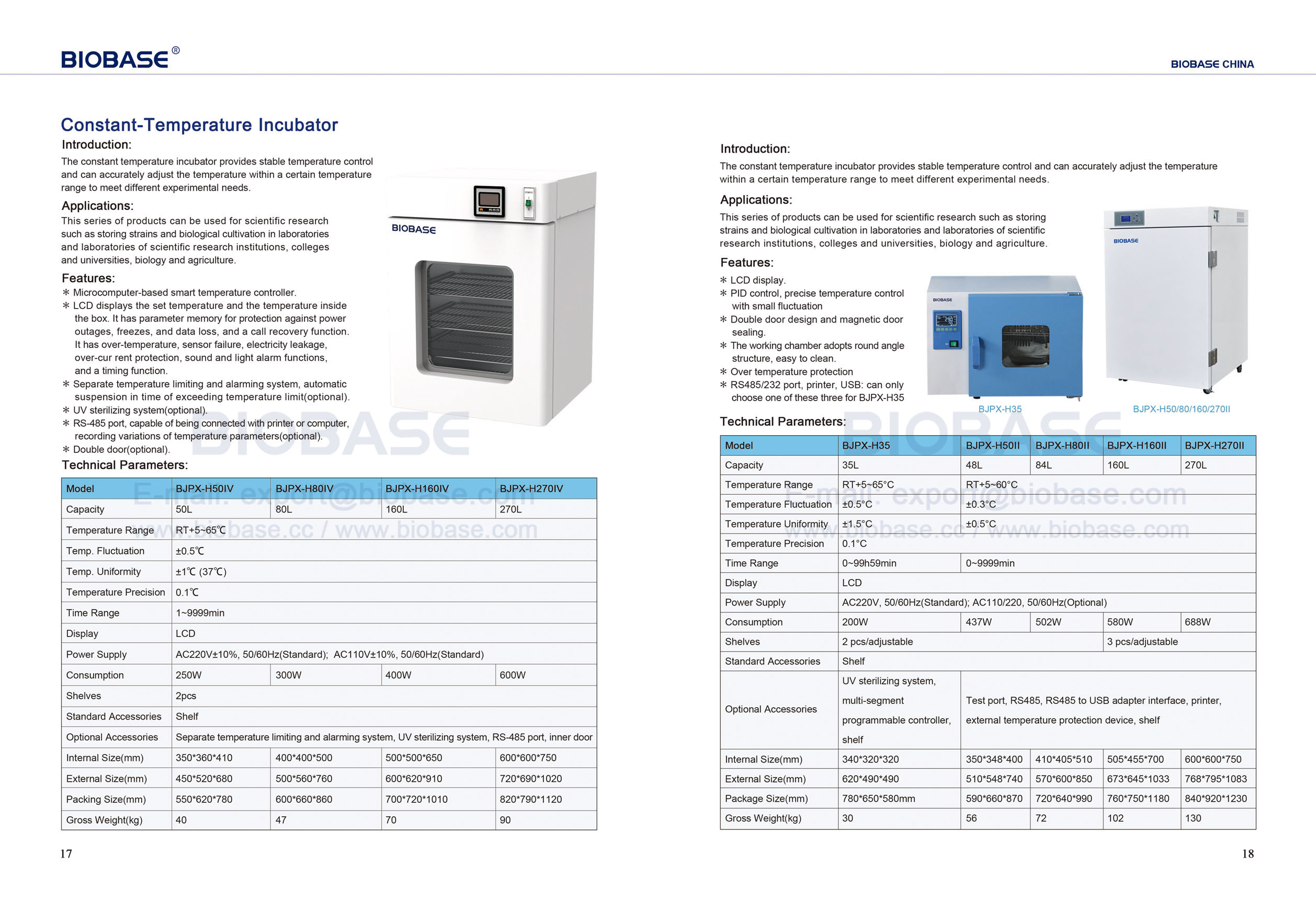 17-18 Incubadora de temperatura constante