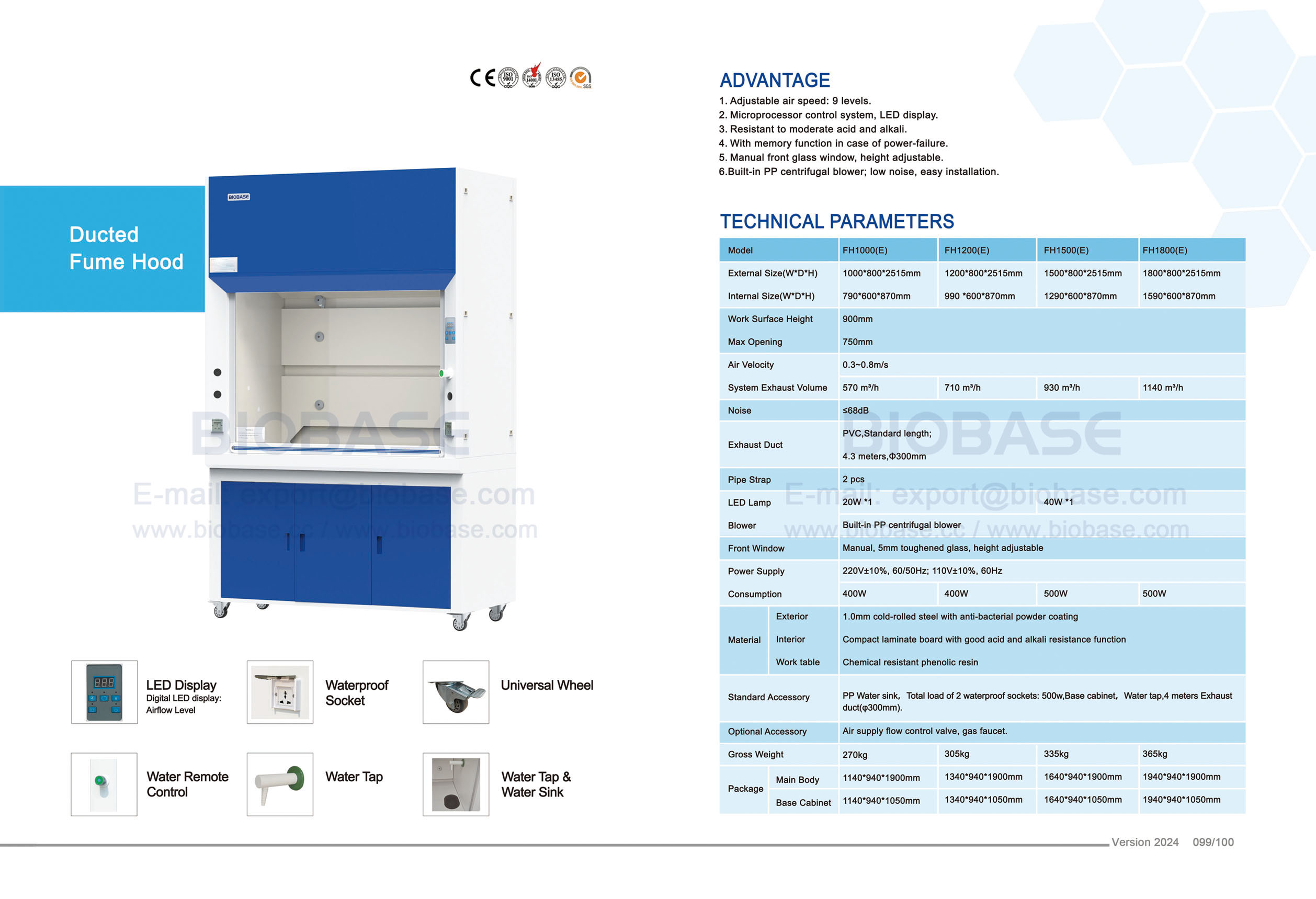 99-100 Campana extractora--FH1000(E)