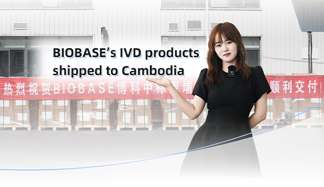 Productos IVD de BioBase enviados a Camboya