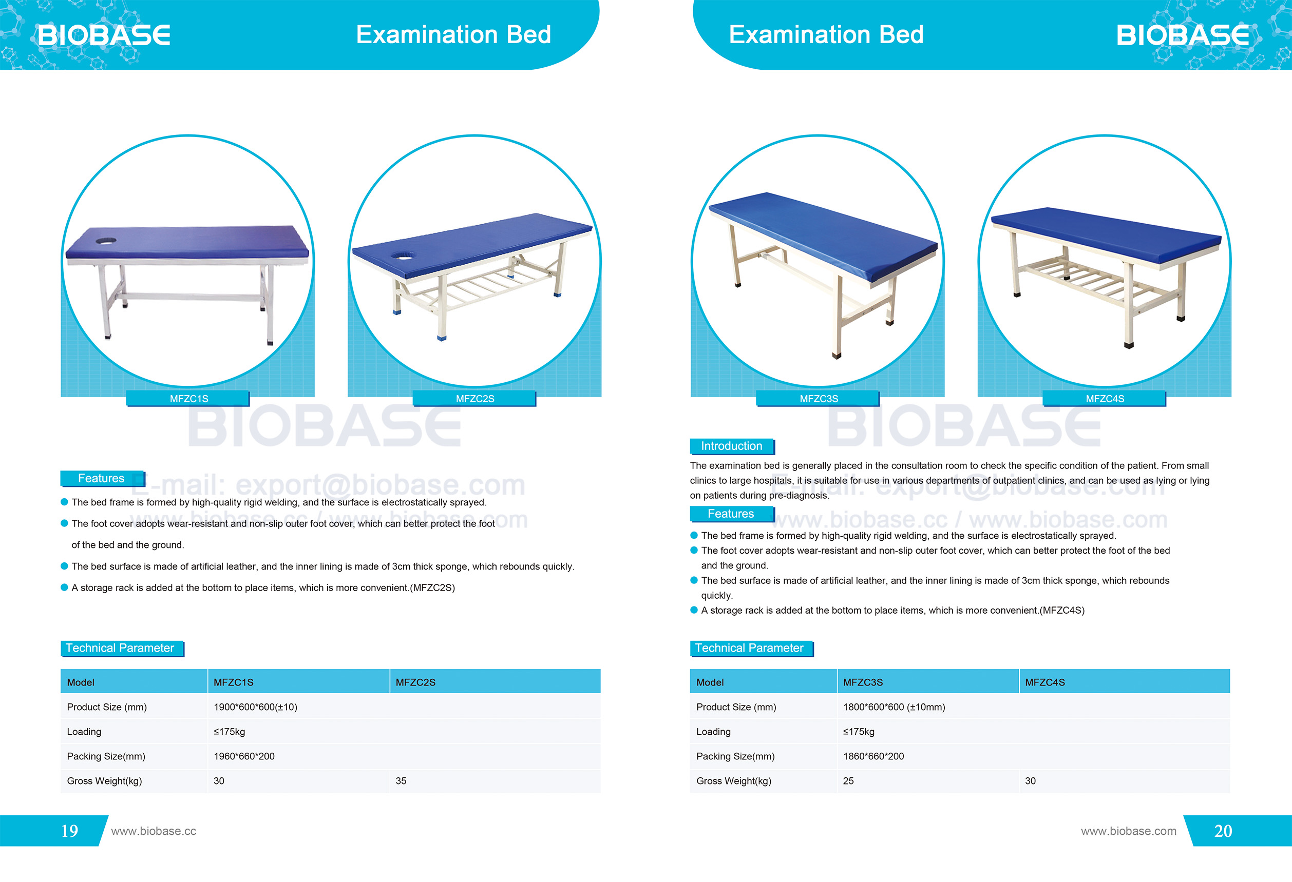 Cama de examen 19-20