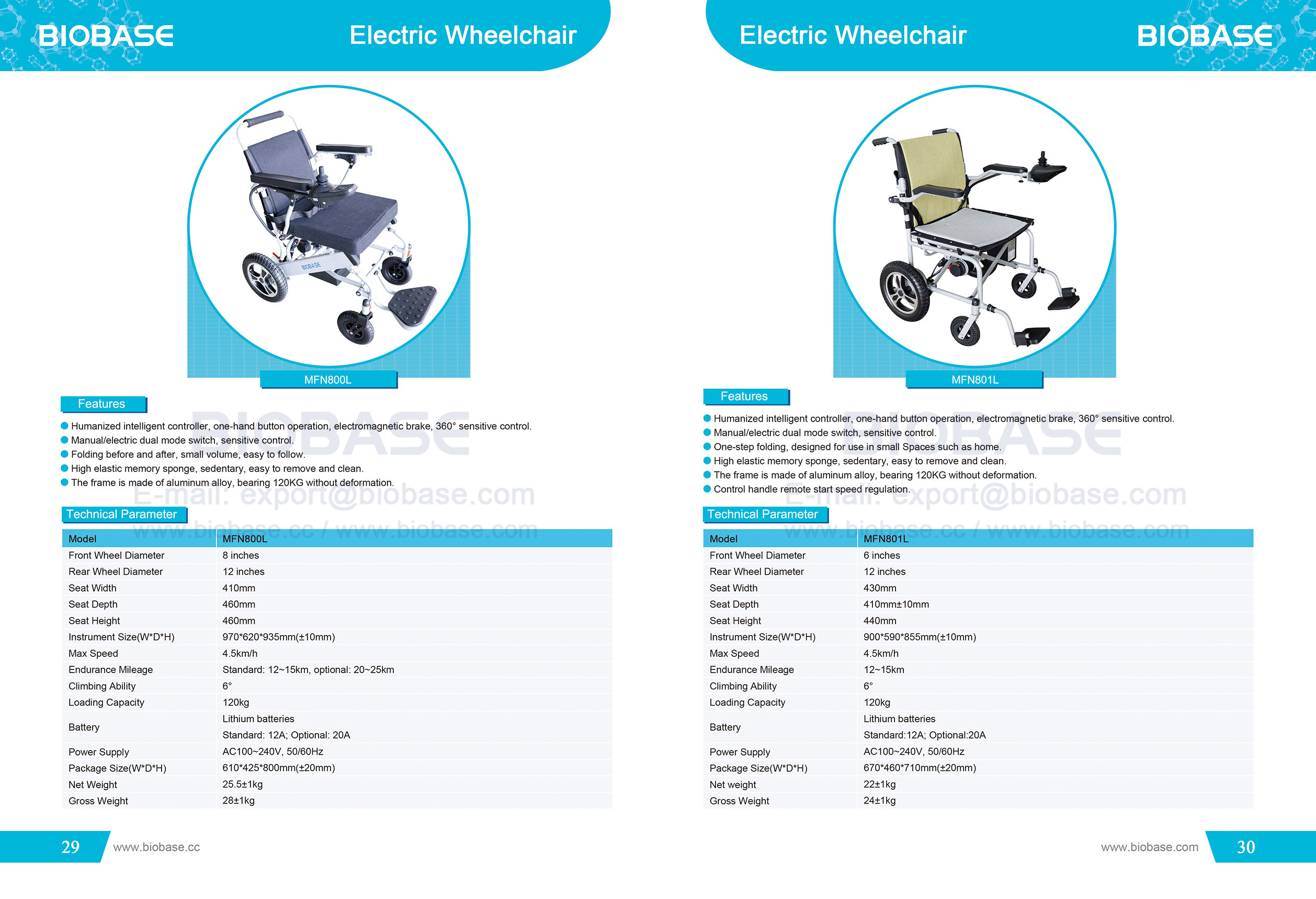 29-30 silla de ruedas eléctrica