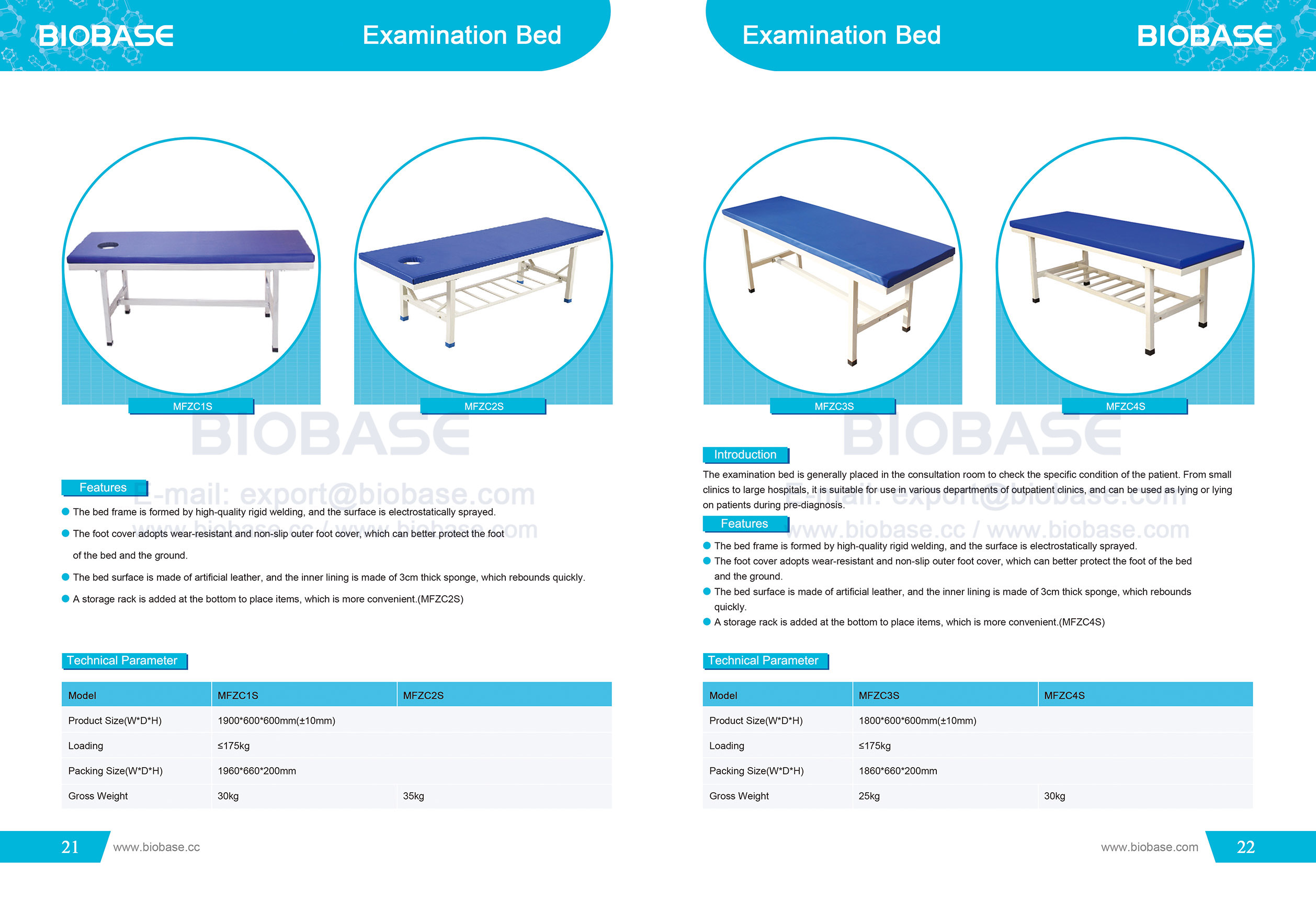 21-22 Cama de examen