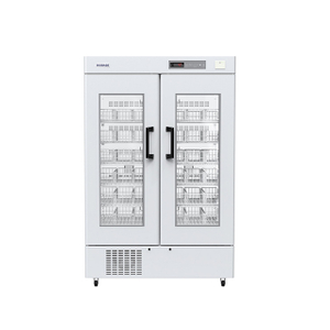 Refrigerador del banco de sangre (puerta doble)