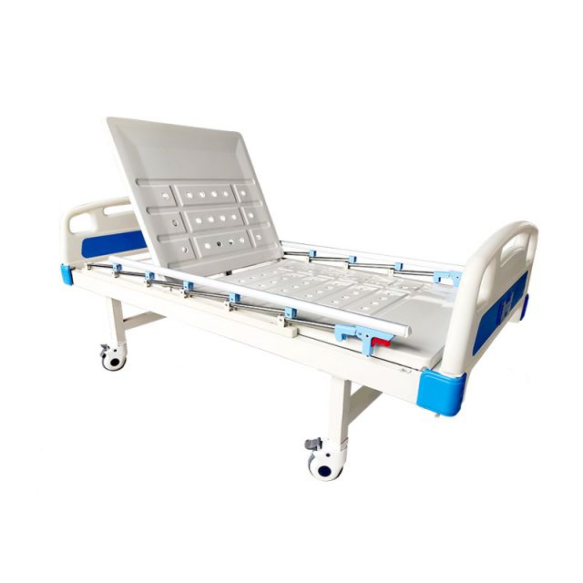 Cama de hospital de un solo caña