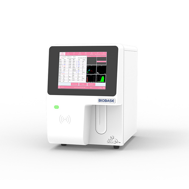 Analizador hematológico veterinario automático de 5 partes BH-HA610VET