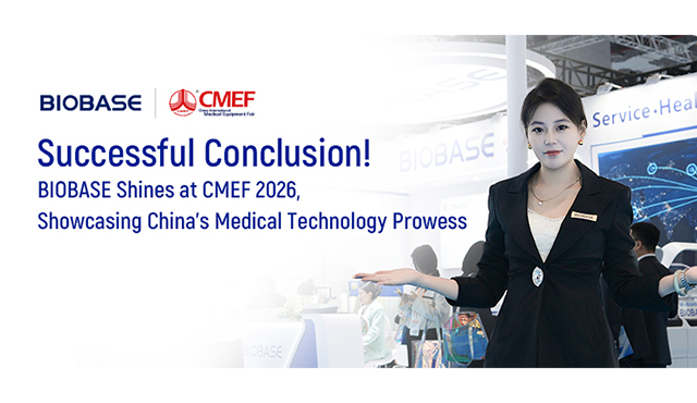 ¡Conclusión exitosa! BIOBASE brilla en CMEF 2026, mostrando la destreza en tecnología médica de China